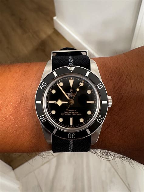 tudor black bay 54 nato|black bay 54 swiss.